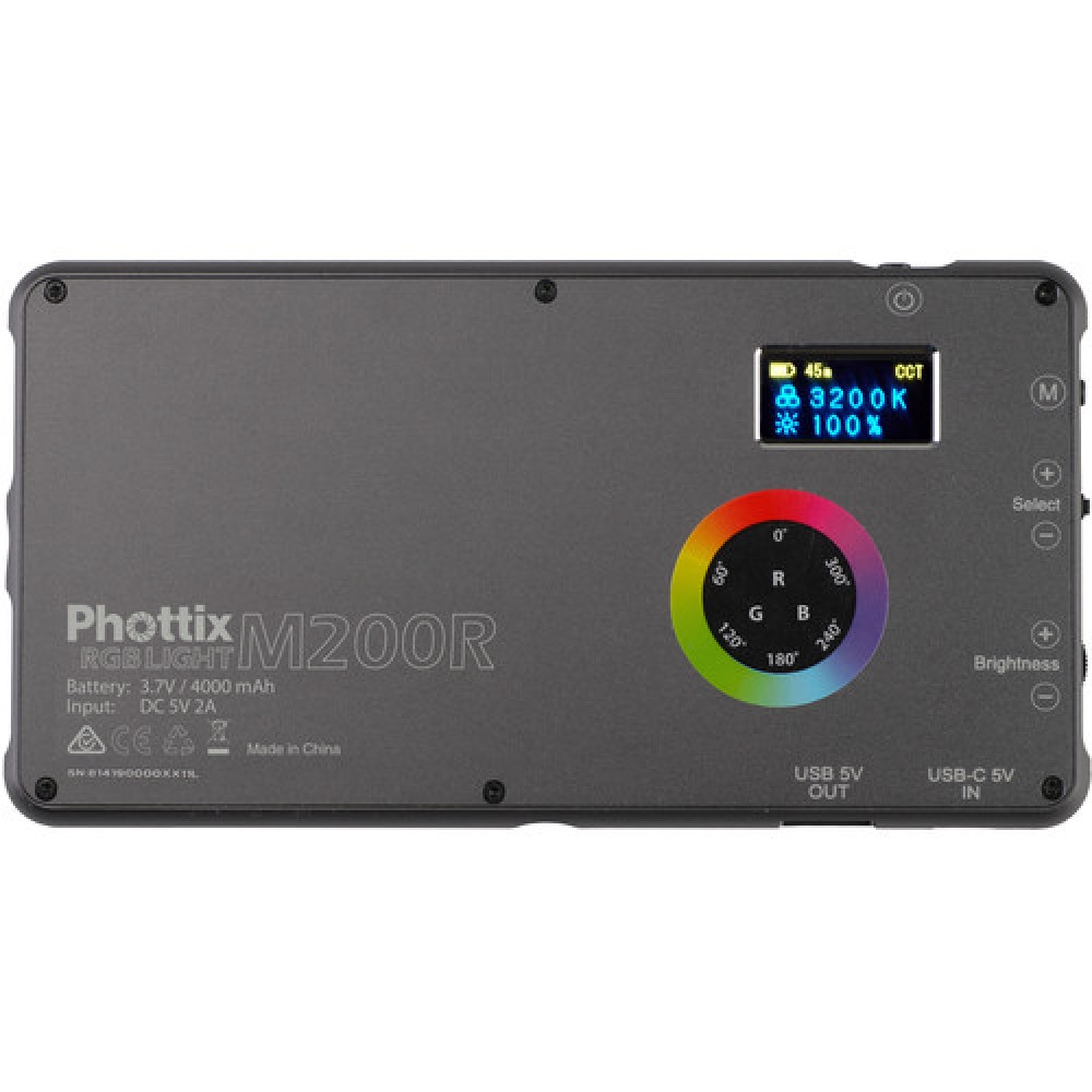 Phottix M200R RGB LED Light 2-